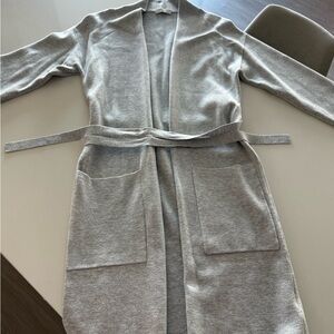 Babaton Gray Cardigan Sweater